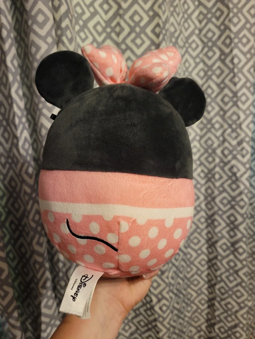 Disney Minnie Mouse - Pink Polka Dot Plushie- Squishmallow